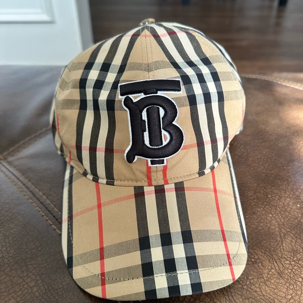 Burberry baseball hat